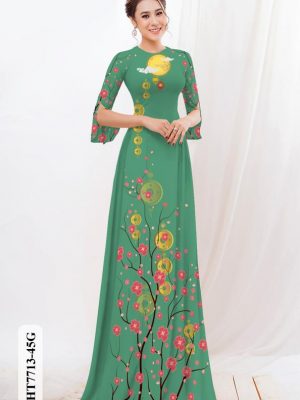 vai ao dai hoa dao mac tet (10)